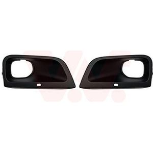 VanWezel 0991596 - Grille Prise Air Inférieure Kit - Zwart - Voor Citroen Berlingo vanaf 09/2018