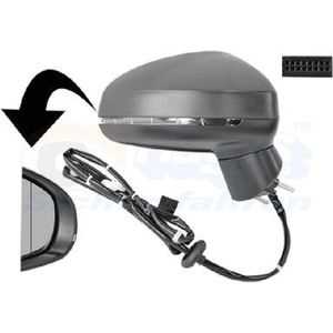 VAN WEZEL Buitenspiegel AUDI 0304806 8X0857536D,8X0949102A,8X1857410K9B9 Zijspiegel,Spiegel,Achteruitkijkspiegel,Autospiegel,Dodehoekspiegel