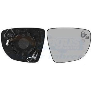 VanWezel - 4420836 - Achteruitkijkspiegel - Rechts - Voor Nissan Leaf vanaf 12/2017