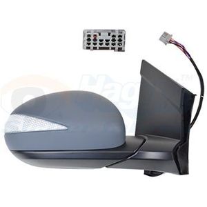 VAN WEZEL Buitenspiegel HONDA 2580818 76207SMGE31ZD,34300SMGE01,76201SMGG32 Zijspiegel,Spiegel,Achteruitkijkspiegel,Autospiegel,Dodehoekspiegel