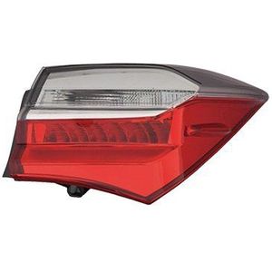VanWezel 5346922 - Feu arrière droit pour Toyota Corolla 4 portes de 2013 à 2019