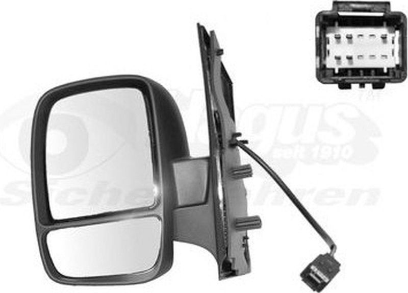 VanWezel 0943817 - Rétroviseur éléctrique complet gauche pour Citroen Jumpy de 2007 à 2016
