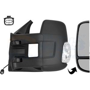 VanWezel 1991825 - Rétroviseur Compleet Links - Zwart - Voor Ford Transit (2t)