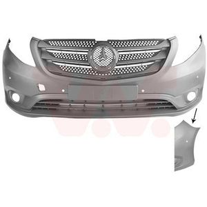 VAN WEZEL Bumper MERCEDES-BENZ 3082573 4478859725,44788597259B51,A44788597259B51