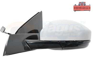 VAN WEZEL Buitenspiegel LAND ROVER 0259807 LR048352,LR048354,LR048360 Zijspiegel,Spiegel,Achteruitkijkspiegel,Autospiegel,Dodehoekspiegel LR064019