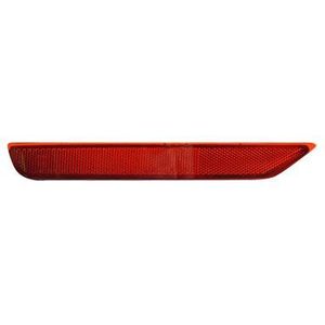 VanWezel - 5153939 - Catadioptre - Rood - Voor Subaru Forester 12/2007 tot 2013