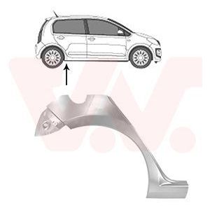 Van Wezel - 5701148 - Zijwand - Seat, Skoda - Rechts achter (passagierskant)