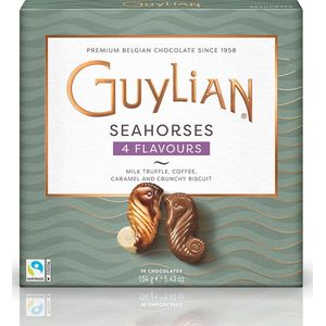 Guylian - Chocolade Zeepaardjes Mix - 4 Smaken - 16 Pralines - 154g