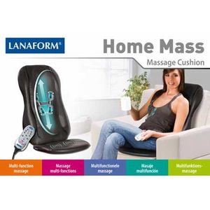 Massagestoel - 3 Soorten Massages - 4 Roterende Massagekoppen - Comfortabele Home Mass