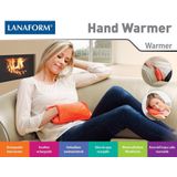 Lanaform - Elektrische Handwarmer / Elektrische Kruik - Extrazacht - Met Binnenzak - Oplaadbaar Tot 4 Uur Lang - Oranje
