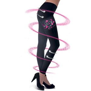 Cosmetex - Legging - Zwart - Biokeramische Vezel - Afslankeffect