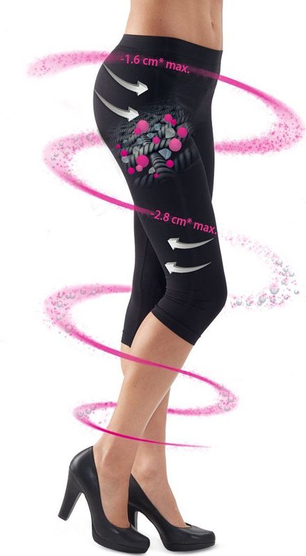 Lanaform - Cosmetex Legging ¾-L - Lanaform - Afslanken - Afslanklegging - Legging Dames - Afslankbroek - Corrigerend Ondergoed