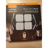 Lanaform - Medi Stim - Set van 4 Elektroden - 5 x 5 cm - Zelfklevend