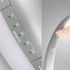 Lanaform Lumino LED daglichtlamp zilver