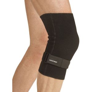 Knieverband - Zwart - 100% Polyester - Verstelbaar Aanspansysteem