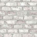 Dutch Wallcoverings vliesbehang baksteen - wit