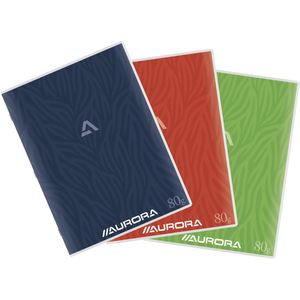 Aurora - Schrift - A4 - Gelijnd - 120 Blz - Pak van 10 Stuks
