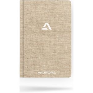 Aurora - Notitieboek - Grijs - 96 Vellen - Geruit 5 mm