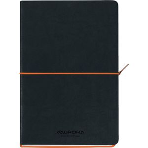 Aurora - Tesoro - Notitieboek - Oranje - Soft Touch - 192 Blz