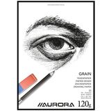 Tekenblok Aurora A4 20 vel 120 gram Grain papier