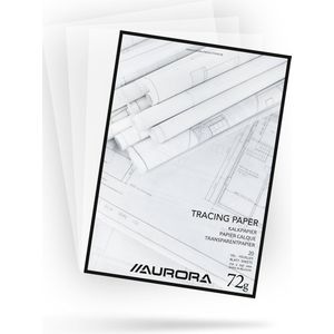 Aurora Overtrekpapier - Kalkpapier - A4 - 72g - 20 vel