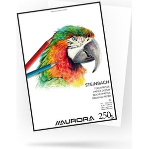 Aurora Tekenblok - Steinbach - A3 - 297x420mm - 250gr - 20 vel Tekenpapier