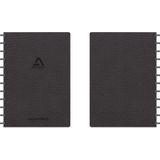 Adoc Business schrift | ft A4 | 144 bladzijden | geruit 5 mm | zwart