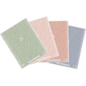 Aurora - Splendid - A4 Schrift - Gelinieerd - 36 Vellen - 80 g/m² - Pak van 20 Stuks