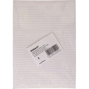 Aurora - Dubbelgevouwen - Gelinieerd - Wit - Papier - 240 Vellen