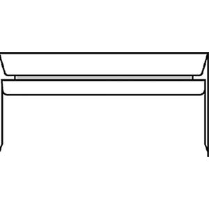 Envelop IEZZY C5/6 114x229mm venster rechts zelfklevend wit 500st