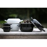 Cosy&Trendy Mosselpan - Ø 12 cm - 0,5 kg - 0L9 - Zwart