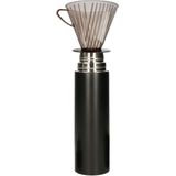 Koffiefilter Houder 1 x 6 - Bruin met Tuit
