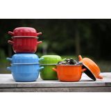 Cosy & Trendy Mosselpan - Rood - 2.8 Liter - Ø 18 cm