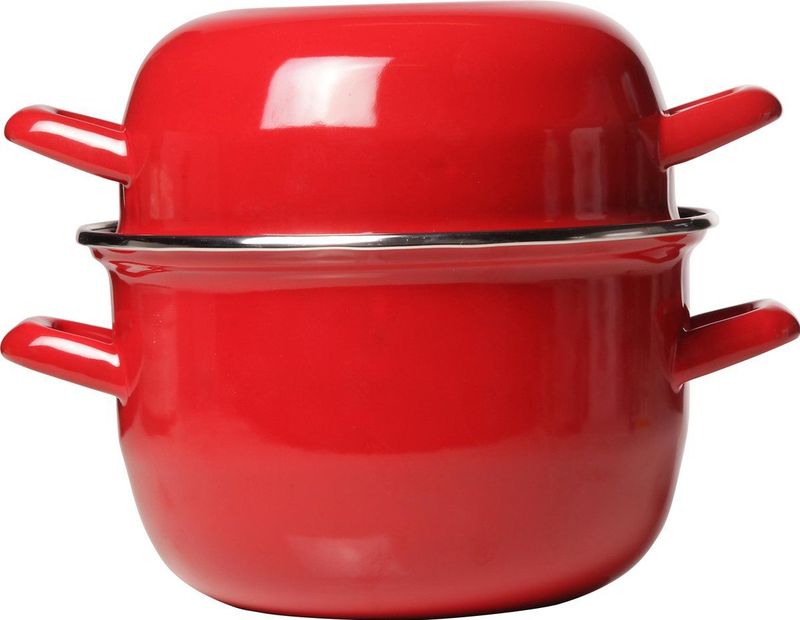Cosy & Trendy Mosselpan - Rood - 2.8 Liter - Ø 18 cm