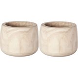 Bloempot - Wit - Keramiek