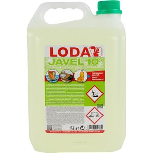 Loda Javel 10° bleekwater, groen, bidon van 5 l