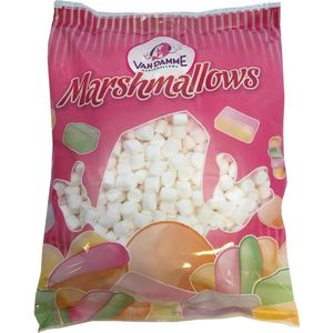1kg witte mini-marshmallows VanDamme