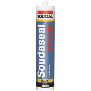 Soudal - Soudaseal 215LM - Hybride Polymeerkit - Wit - 290 ml Koker