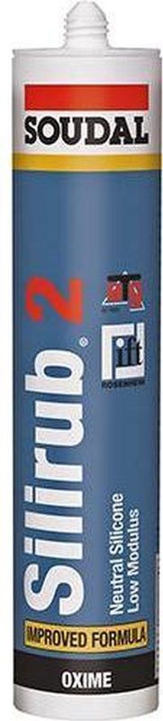 Soudal - Silirub 2 Transparant 310 Ml - 102384