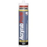 Soudal - Acryrub Acrylaatkit - Grijs - 310 ml - Kitten