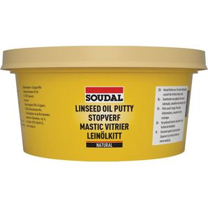 Soudal - Stopverf - Natuur - 500 Gram - Kunsthars