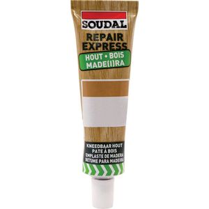 Soudal - Kneedbaar Hout - Teak - 50 ml - Sneldrogende Pasta