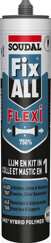 Fix All - Flexi - Lijm - Zwart - 290ml