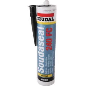Soudal SoudaSeal 240 FC zwart 290ml
