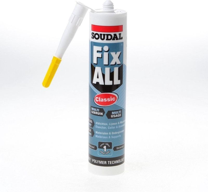 Soudal - Soudaseal 240 FC - Lijmkit - Zwart - 290 ml