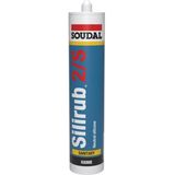 Soudal - Silirub 2S - Sanitairkit - Transparant - 300 ml