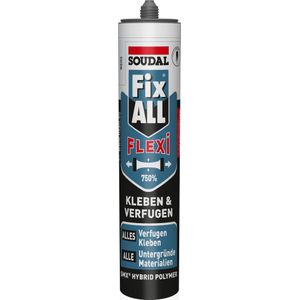 Soudal Lijmkit Fix-all classic 290ml grijs