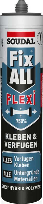 Soudal - Fix ALL Flexi - Lijm - Grijs - 470 g Cartridge