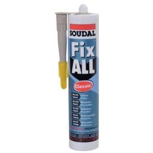 Soudal Fix - All Flexi | Lijm- en voegkit | Beige | 290 ml - 106324