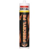 Soudal Firecryl FR | Brandwerende acrylaatkit | Wit | 310 ml - 106329